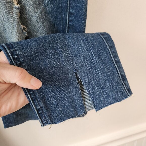 Torrid Bombshell Skinny Jeans Stretch Denim Distressed Medium Wash 16 - Picture 8 of 8